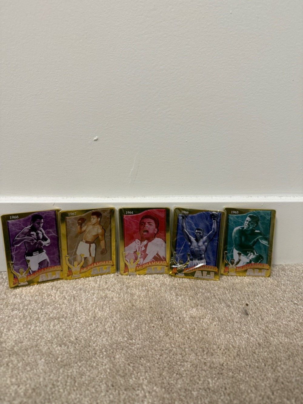 Muhammad Ali Metallic Cards - Picture 2 of 2
